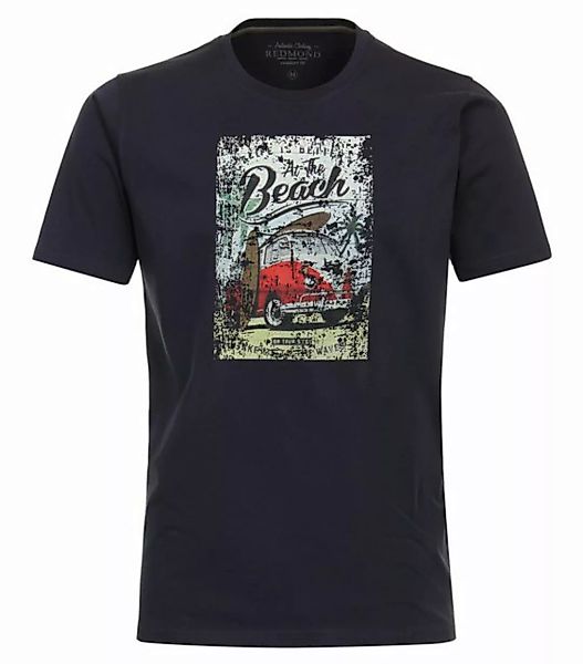 Redmond T-Shirt T-SHIRT ROUND NECK MIT PRINT 1 19 BLAU günstig online kaufen