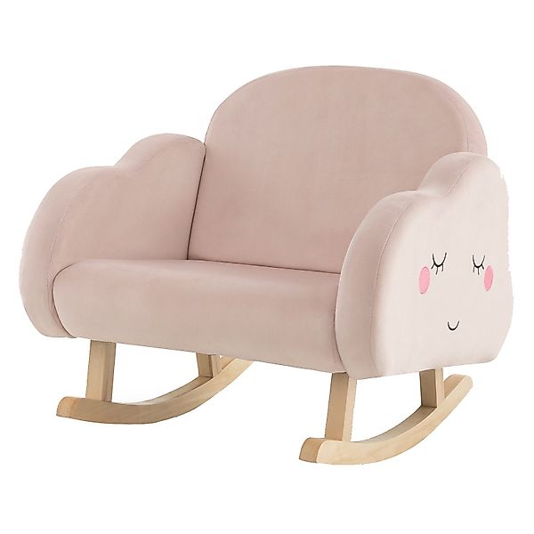 KOMFOTTEU Kindersessel, Kindersofa aus Samt & günstig online kaufen