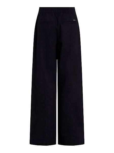 Calvin Klein Jeans Leinenhose "SOFT LINEN PANT" mit Logo-Label günstig online kaufen