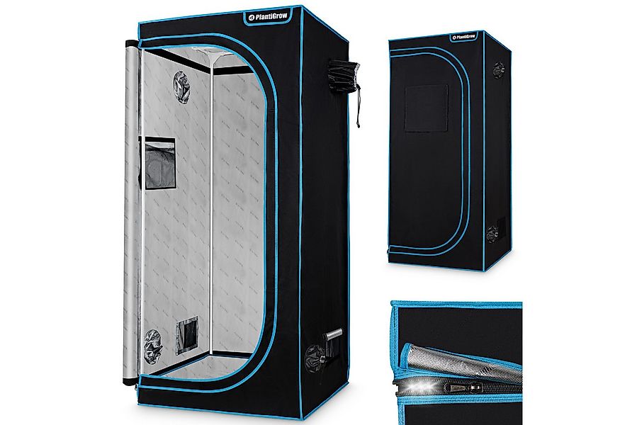 PlantiGrow Gewächshaus Indoor Anzuchtzelt, Zuchtzelt, Anbauzelt, Grow Box Z günstig online kaufen