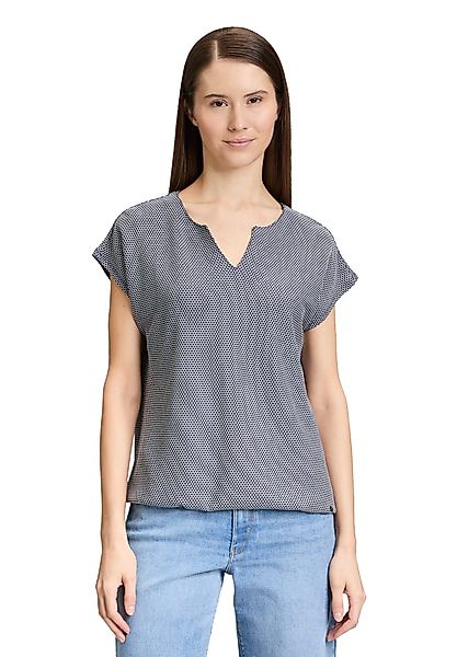 Betty&Co Kurzarmshirt "Damen Casual-Shirt mit Struktur" 1 Stk. tlg. Materia günstig online kaufen