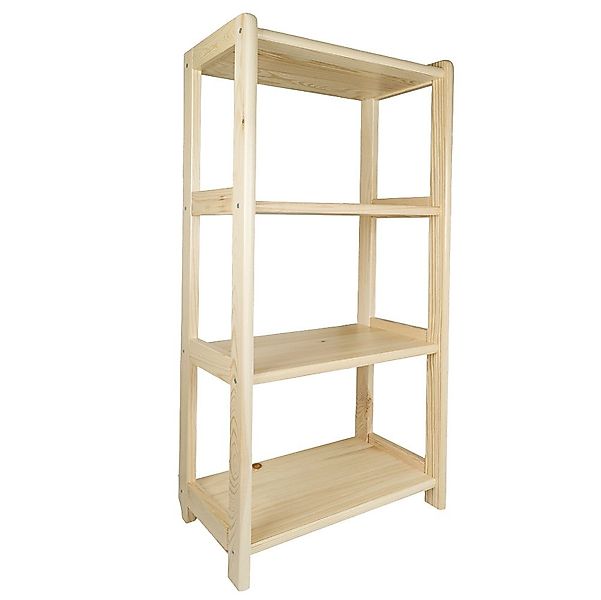 Prima-Online Standregal Standregal Holz Kiefer Bücherregal günstig online kaufen