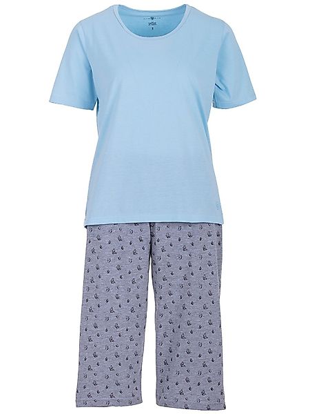 zeitlos Schlafanzug Pyjama Set Capri - günstig online kaufen