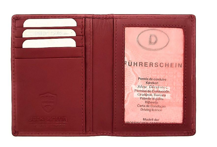 JOCKEY CLUB Brieftasche Ausweishülle, echt Leder, günstig online kaufen