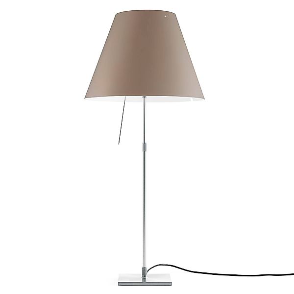 Luceplan Costanza Tischlampe D13i alu/nougat günstig online kaufen