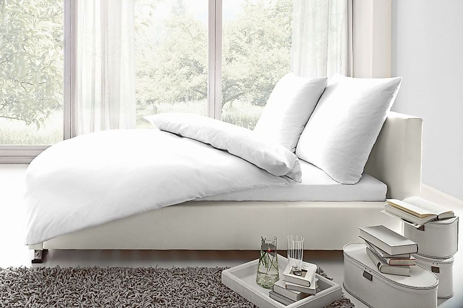 JACK Bettwäsche 135x200cm Einfarbig Uni große Farbauswahl Wülfing, Mako-Sat günstig online kaufen