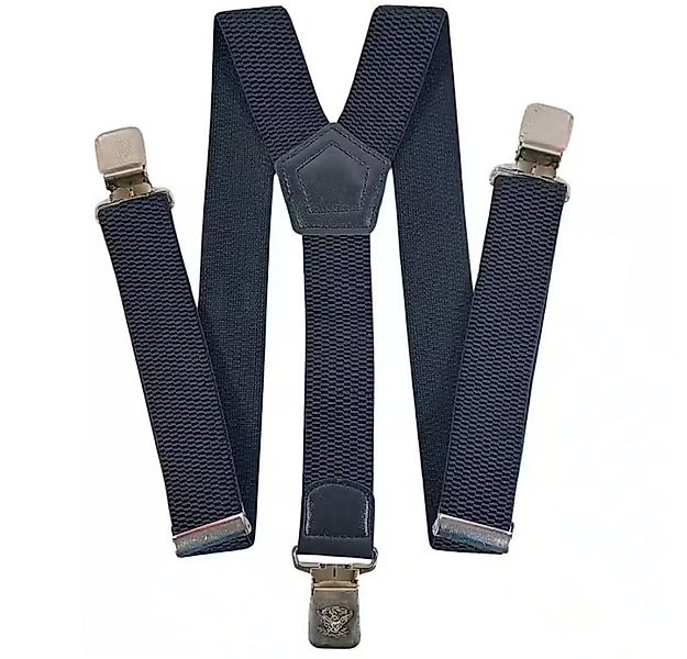 Ware aus aller Welt Hosenträger schwarz starke Y Hosenträger 40 mm breit mi günstig online kaufen