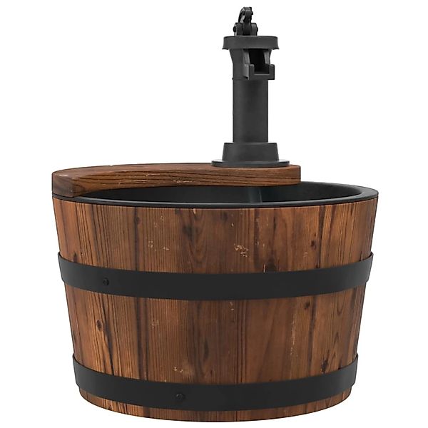 vidaXL Gartenbrunnen, Wasserbrunnen mit Pumpe 28x28x34,5 günstig online kaufen