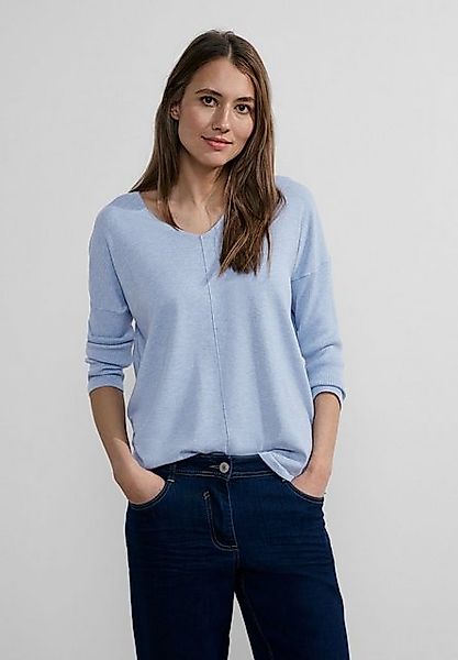 Cecil Strickpullover in Melange-Optik günstig online kaufen