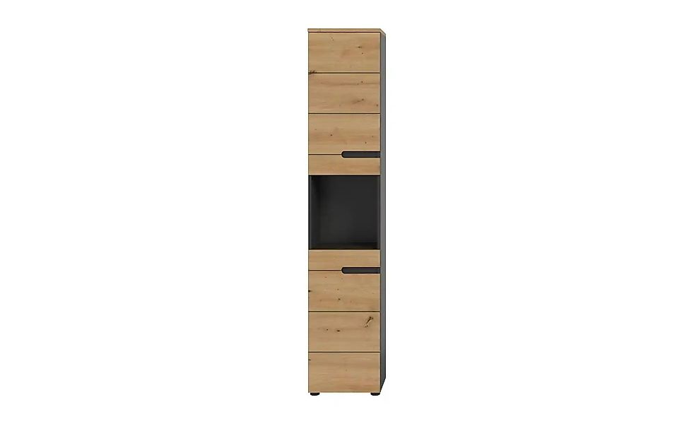 xonox.home Hochschrank Artisan Nachbildung/Basalt grau B/H/T: 38x193x34 cm günstig online kaufen