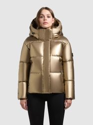 khujo Steppjacke DEVINA2 SHINY abnehmbare Kapuze, günstig online kaufen