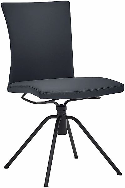 Musterring Polsterstuhl "Helmond 6700", (Packung), 1 St., Echtleder, Drehge günstig online kaufen