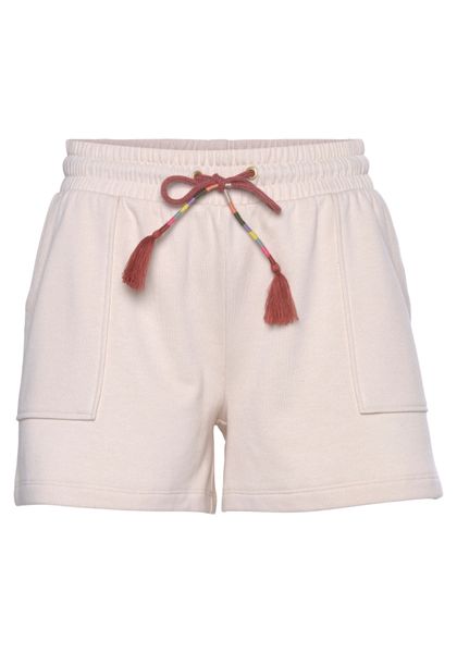 Vivance Sweatshorts Kurze Hose mit aufgesetzten Taschen und Kontrastkordel, günstig online kaufen