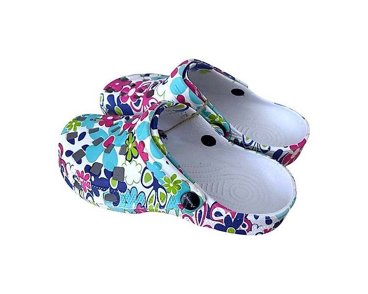 VewoTex Damen Clogs Blumen » günstige günstig online kaufen