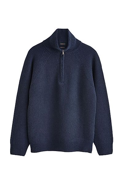 Next Strickpullover Regular Fit Signature Troyer günstig online kaufen