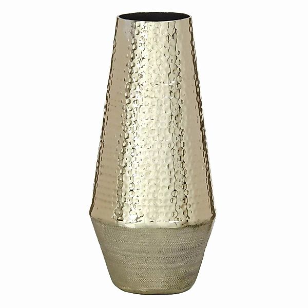 Vase Gold Aluminium 14 X 14 X 31 Cm günstig online kaufen