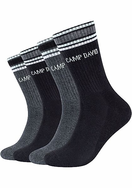 CAMP DAVID ABS-Socken "cushioned", (4 Paar), mit verstärktem Zehenbereich günstig online kaufen
