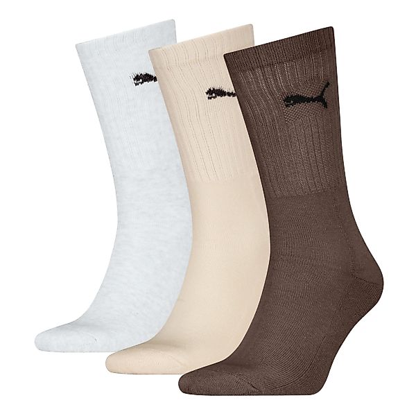 PUMA Socken "PUMA UNISEX CREW SOCK 3P" 3 Paar, mit farblichem Logo günstig online kaufen