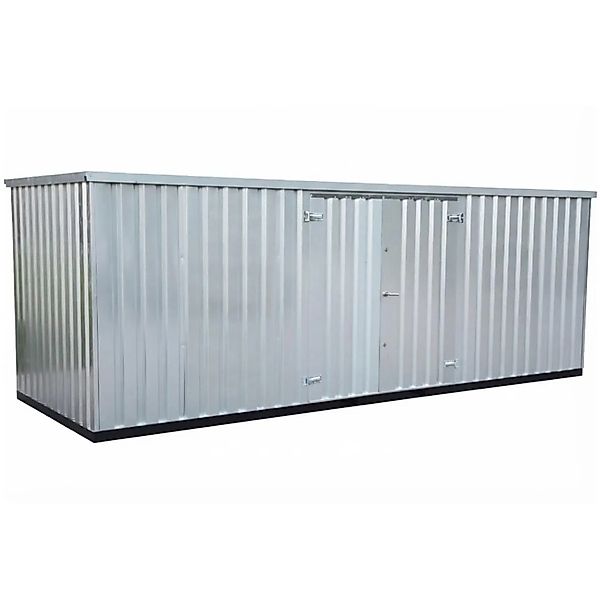 LagercontainerXXL 5m Lagercontainer mit Doppeltür auf der Langen Seite Voll günstig online kaufen