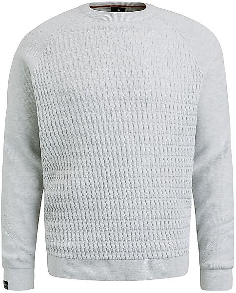 Vanguard Pullover Struktur Grau - Größe 3XL günstig online kaufen