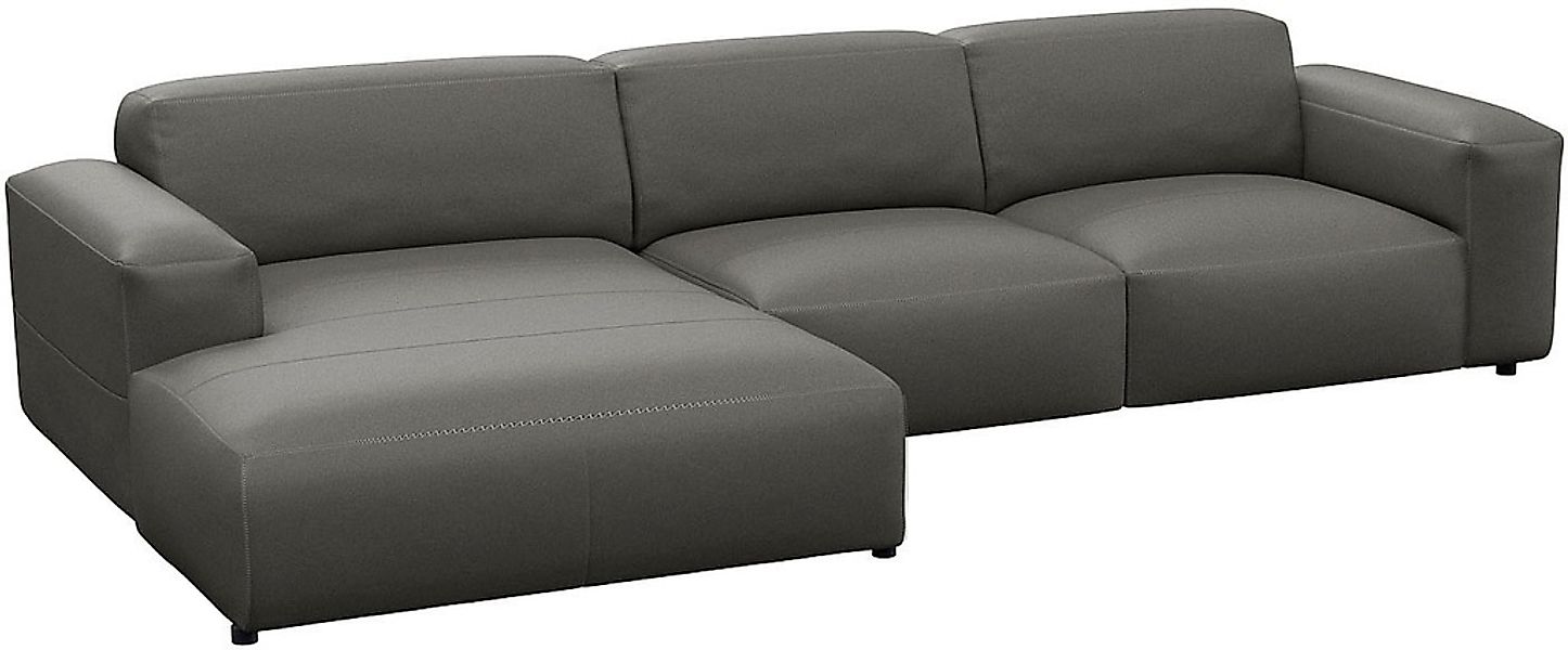 FLEXLUX Ecksofa »Lucera bequem und komfortabel durch hochwertigen Sitzaufba günstig online kaufen