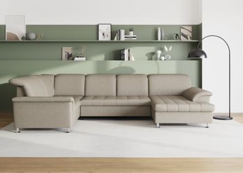 DOMO collection Wohnlandschaft "Franzi optional mit Bettfunktion, Bettkaste günstig online kaufen