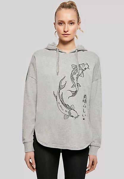 F4NT4STIC Kapuzenpullover Koi Karpfen Print günstig online kaufen