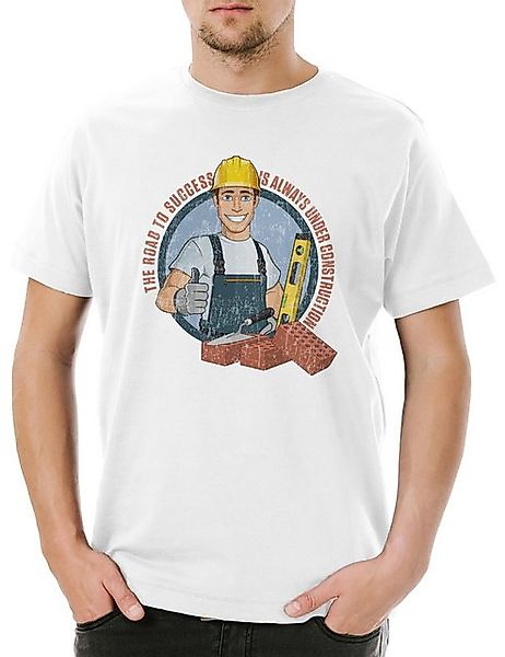 Urban Backwoods Print-Shirt Urban Backwoods The Road To Success Herren T-Sh günstig online kaufen