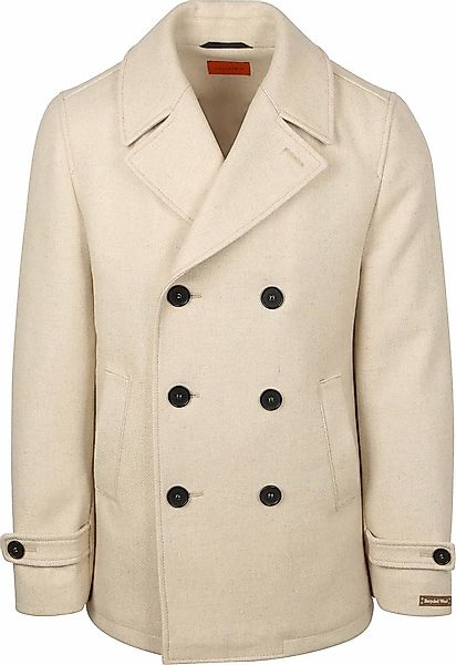 Suitable Coat Caban Wool Blend Ecru - Größe 50 günstig online kaufen