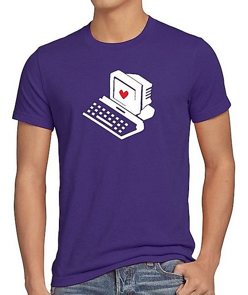 style3 Print-Shirt Herren T-Shirt Computer Love Sheldon Big Bang PC Mac Her günstig online kaufen