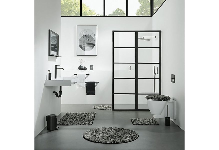 REDBEST Badematte WC-Umrandung "Frisco", Höhe 20 mm, eckig mit Ausschnitt, günstig online kaufen