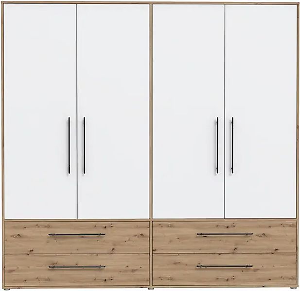 FORTE Drehtürenschrank B/H/T ca. 205,9x200,1x58,8cm günstig online kaufen