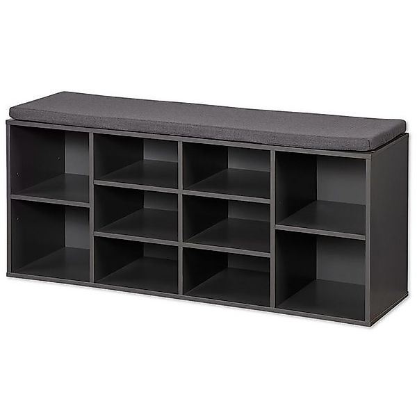 Kesper Schuhschrank Kesper, Schuhschrank mit Sitzkissen, Faserplatte, B103, günstig online kaufen