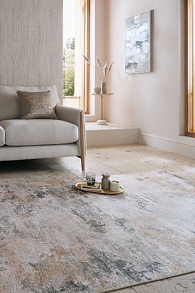 FLAIR RUGS Teppich "Lila" rechteckig 12 mm Höhe Waschbarer Teppich günstig online kaufen