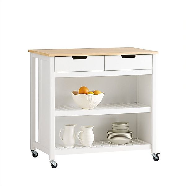 SoBuy Küchenwagen FKW74, Kücheninsel Sideboard Küchenschrank günstig online kaufen