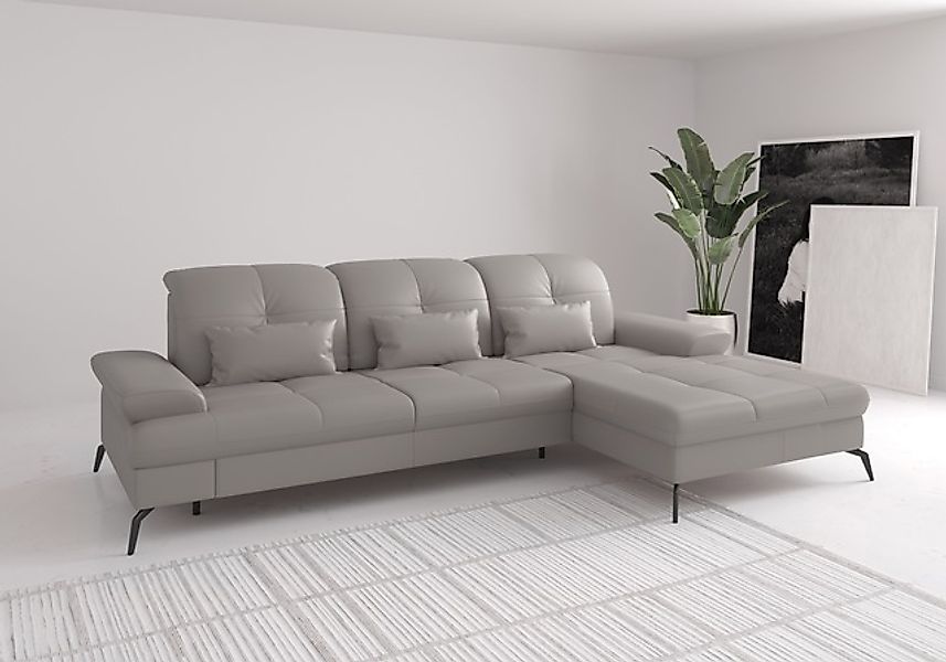 sit&more Ecksofa »Amica, L-Form, inkl. Sitztiefenverstellung & Armteilverst günstig online kaufen