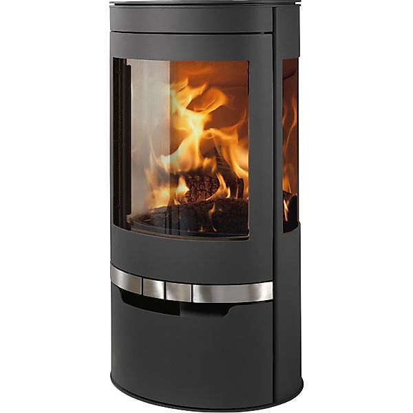 Panadero Suerte Kaminofen Suerte Stahl Schwarz Metallic 8 kW günstig online kaufen