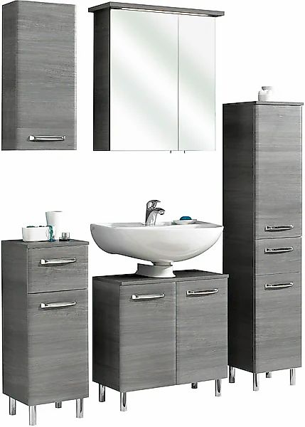 Saphir Badmöbel-Set »Quickset 328 5-teilig, mit Waschbeckenunterschrank, LE günstig online kaufen