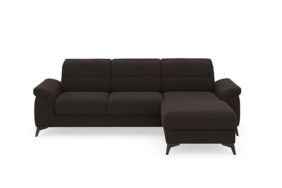 sit&more Ecksofa »Sinatra L-Form« mit Recamiere, optional mit Kopfteilverst günstig online kaufen