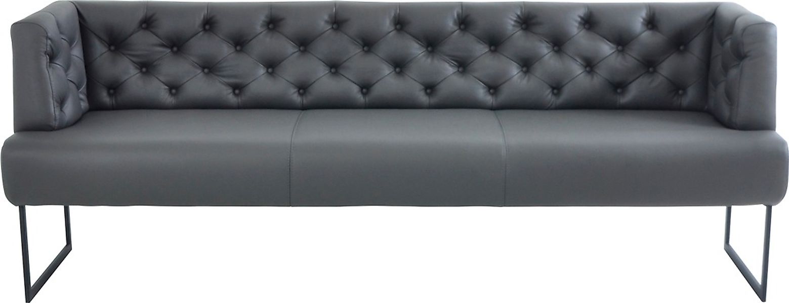 K+W Komfort & Wohnen Polsterbank "Creso" im modernen Chesterfield-Look, mit günstig online kaufen