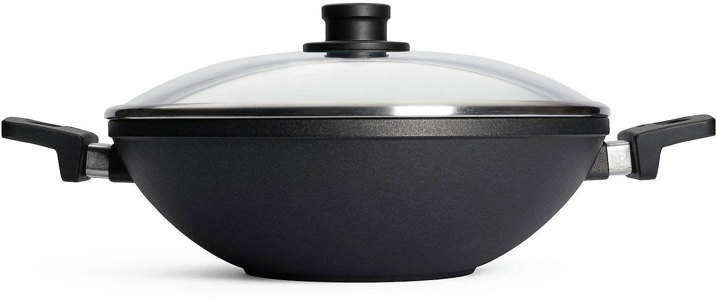 WOLL MADE IN GERMANY Wok »Nowo« Aluminiumguss 1 Stk. tlg. von Hand gegossen günstig online kaufen