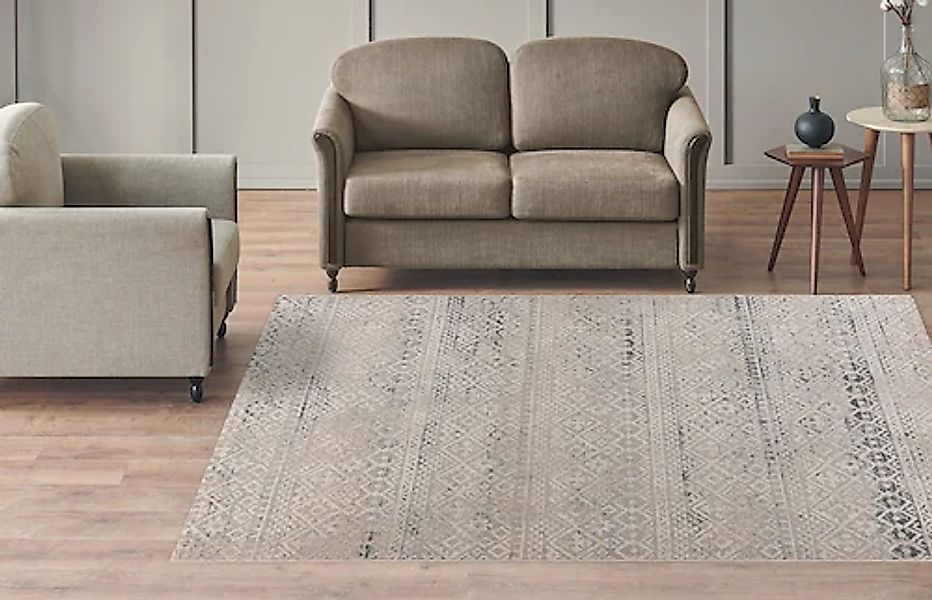 Kayoom Teppich »Gene 525«, rechteckig, 8 mm Höhe günstig online kaufen