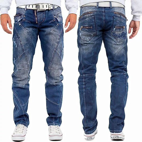 Cipo & Baxx 5-Pocket-Jeans Hose BA-C0768 W32/L36 (1-tlg) mit Destroyed Effe günstig online kaufen