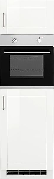 KOCHSTATION Backofenumbauschrank "KS-Tinnum", 60 cm breit, 200 cm hoch, Met günstig online kaufen