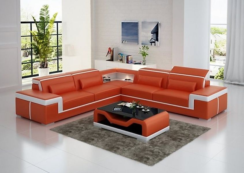 JVmoebel Ecksofa Sofa Couch Polster Wohnlandschaft Eck Eckgarnitur L Form W günstig online kaufen