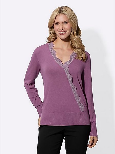 Sieh an! Strickpullover Langarm-Pullover günstig online kaufen