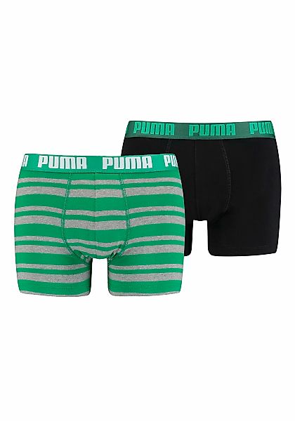 PUMA Boxer, (Packung, 2er-Pack), mit kontrastfarbigem Schriftzug günstig online kaufen