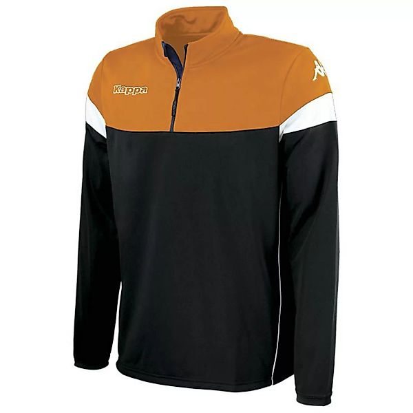 Kappa Novare Sweatshirt S Black / Orange / White günstig online kaufen