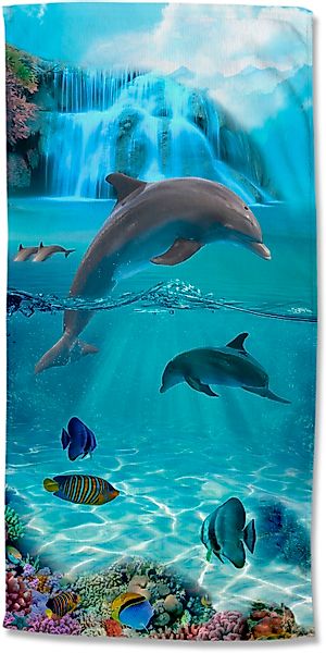good morning Strandtuch »Will«, (1 St., Strandtuch 75 x 150 cm), 100% Mikro günstig online kaufen