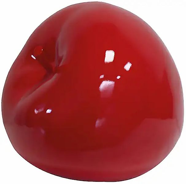 GILDE Dekoobjekt »Skulptur Apple rot H. 36 cm« günstig online kaufen